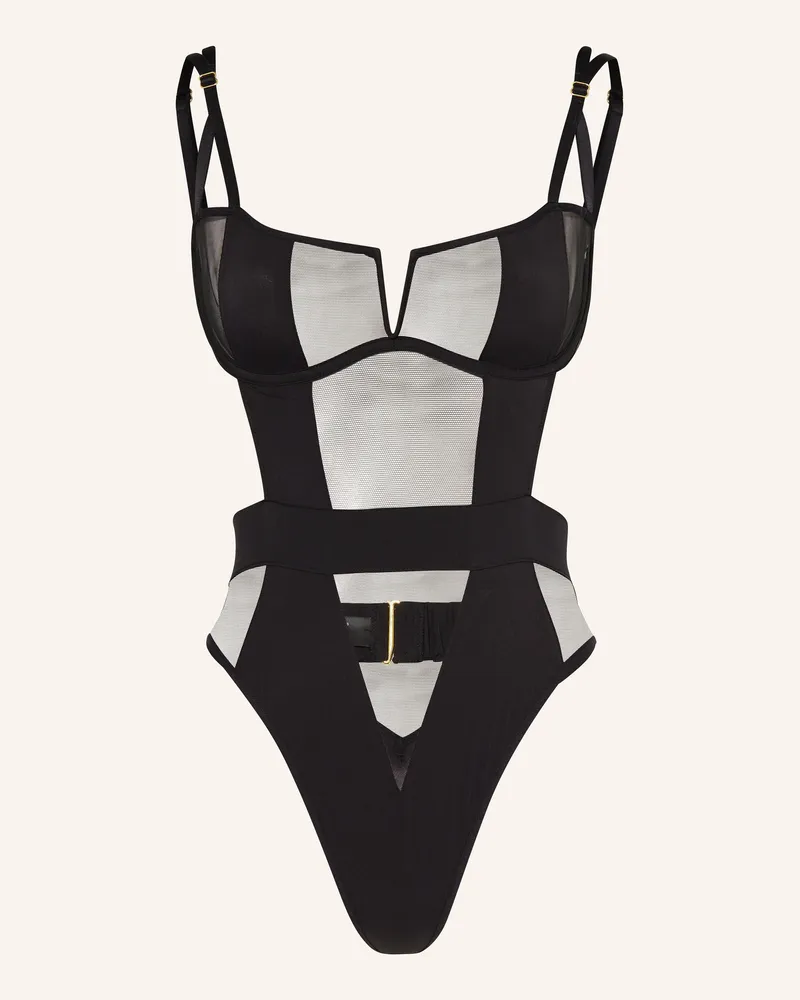 Bluebella String-Body Orla schwarz Schwarz