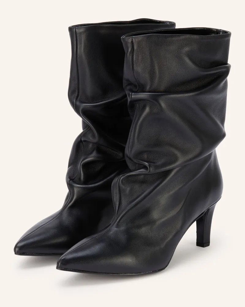 Mrs & HUGS Stiefeletten schwarz Schwarz