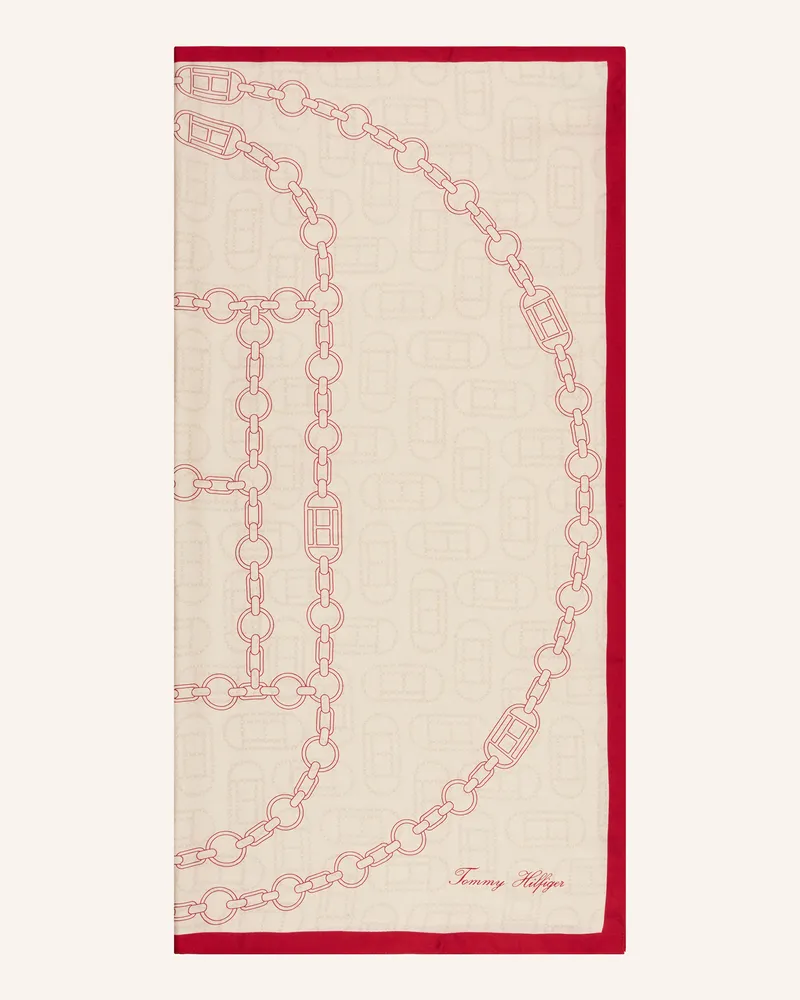 Tommy Hilfiger Seidentuch beige Beige