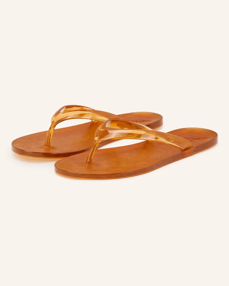 Ancient Greek Sandals Zehentrenner Jelly braun Hellbraun