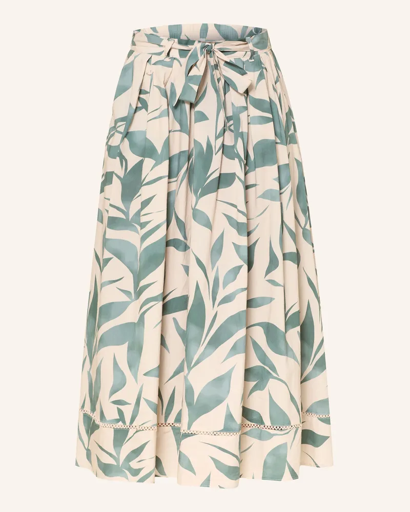 Betty Barclay Faltenrock beige Grün