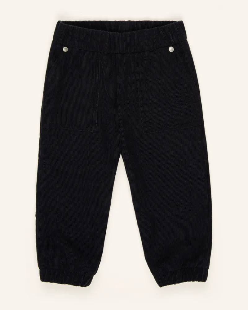 Moncler Cordhose Dunkelblau