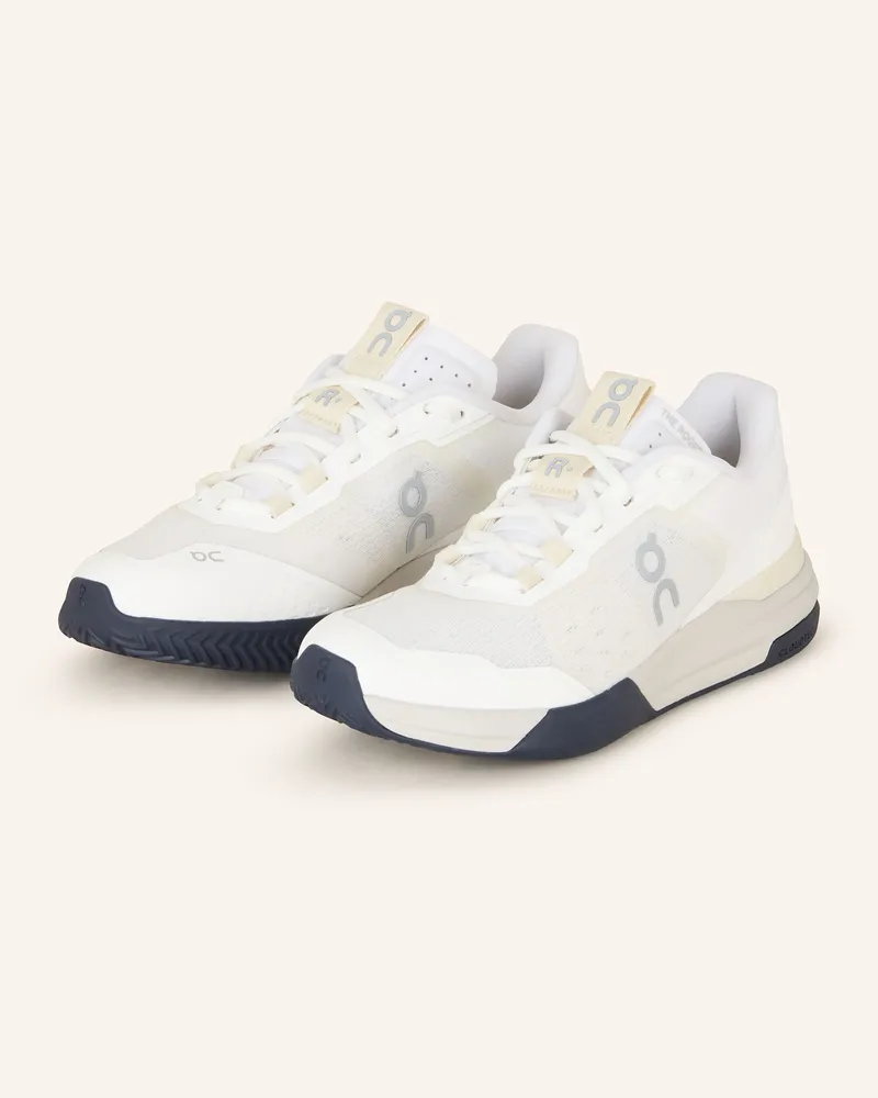 ON Tennisschuhe THE ROGER ADVANTAGE PRO CLAY Weiss