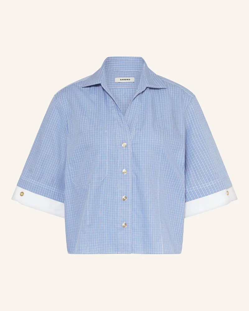 Sandro Hemdbluse Blau