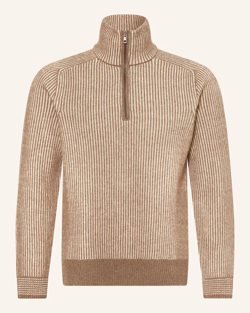 Maerz Troyer aus Merinowolle Hellbraun