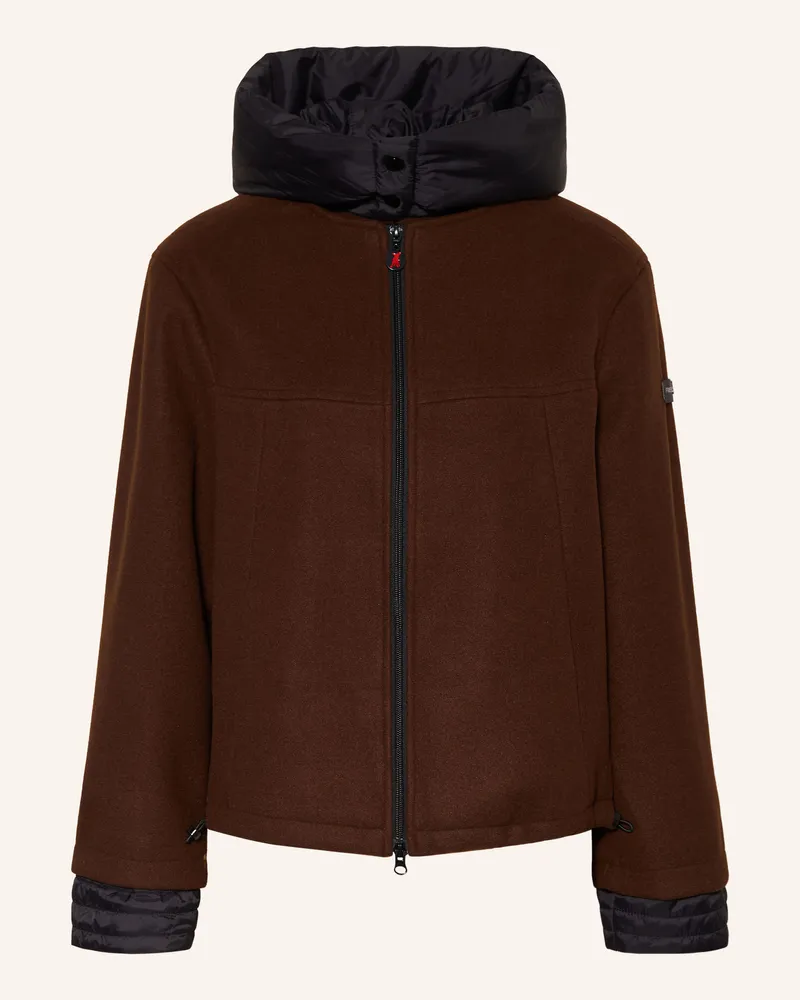 Frieda & Freddies Jacke Ruri Mit Abnehmbarer Kapuze braun Braun