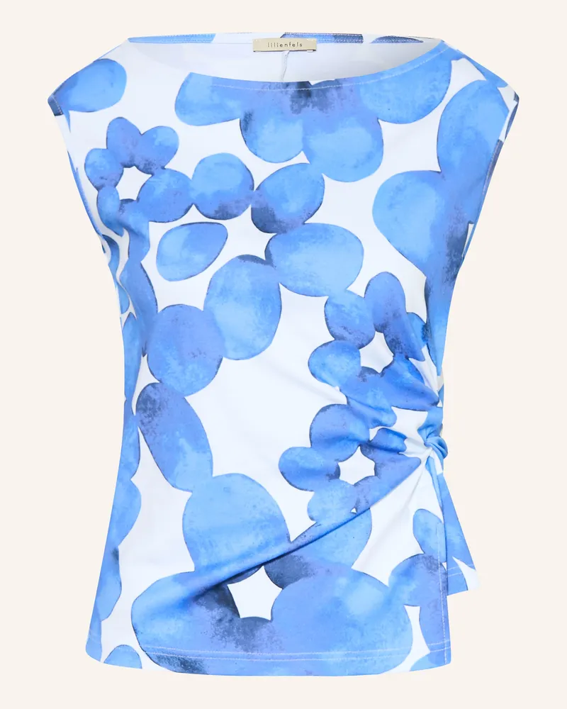lilienfels Top weiss Blau