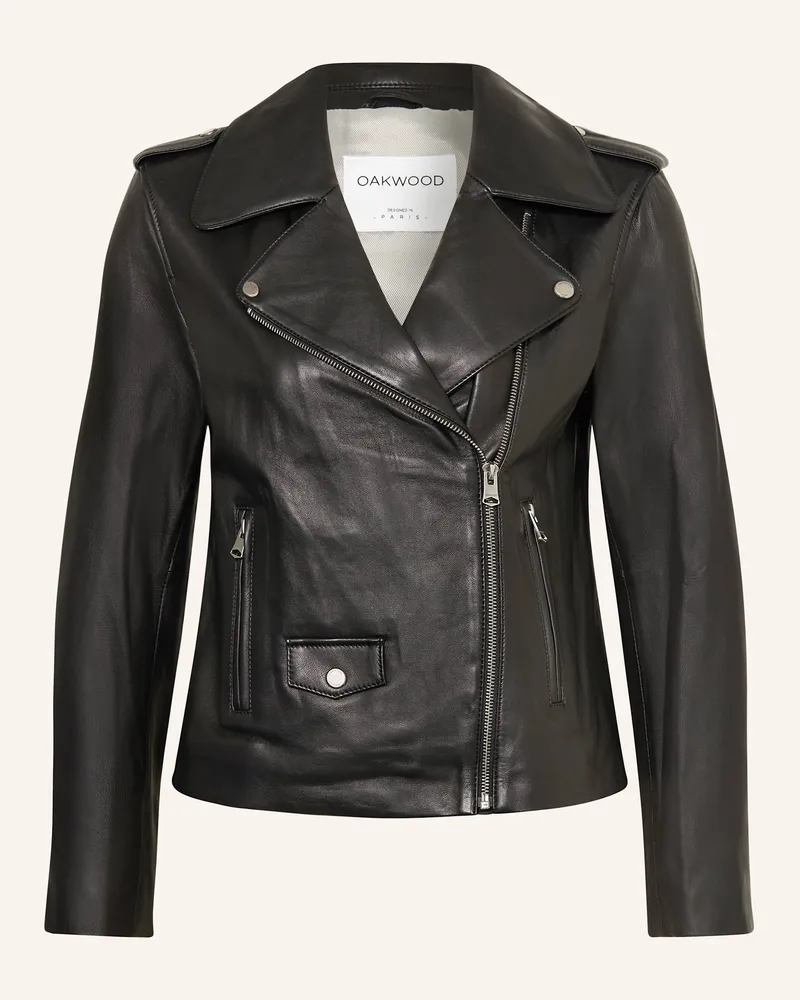 Oakwood Lederjacke LOULA Schwarz