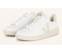 Sneaker V-12 - WEISS/ BEIGE