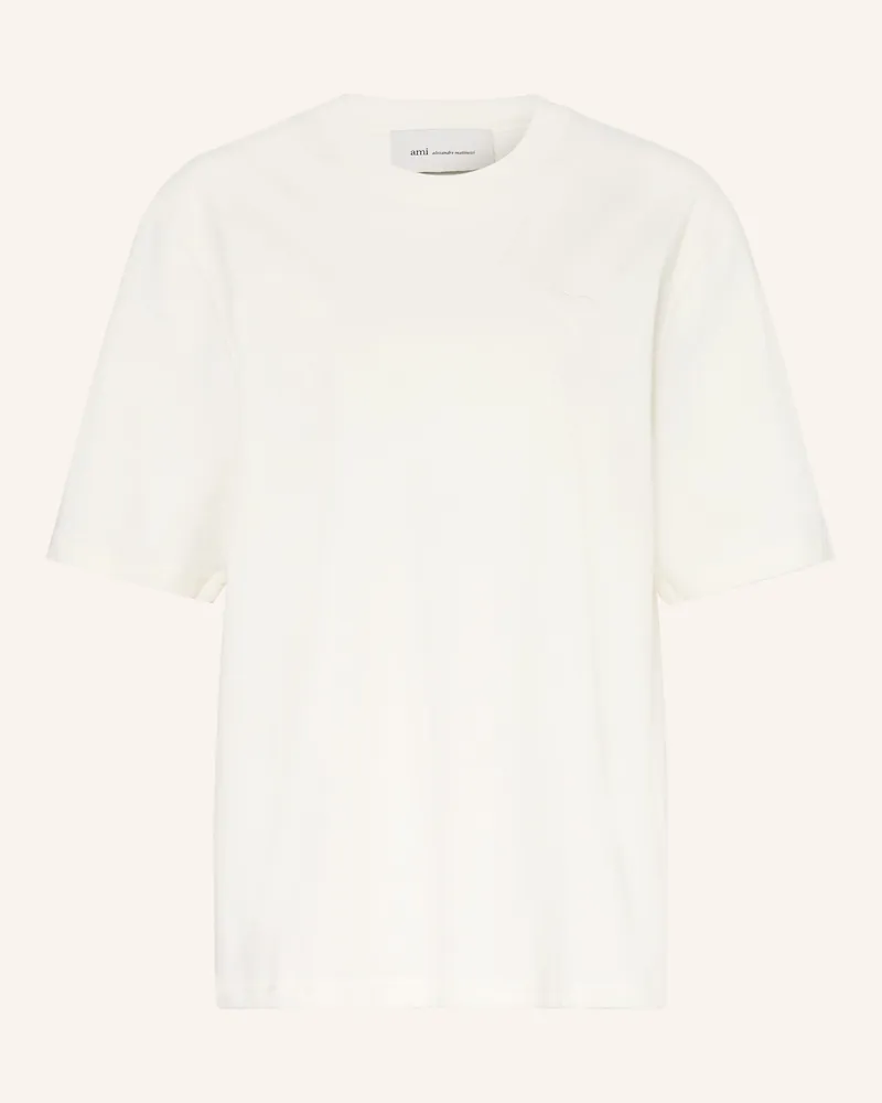 AMI Paris T-Shirt weiss Creme