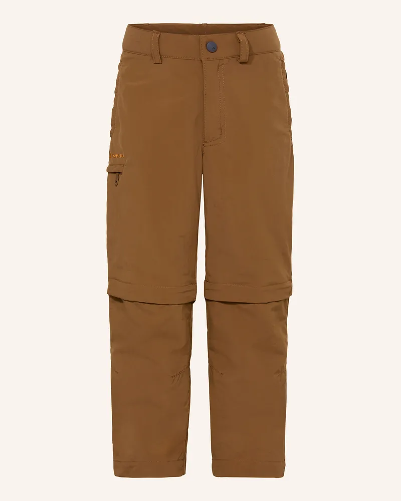 Vaude Zipp-off-Hose DETECTIVE ANTIMOS Braun