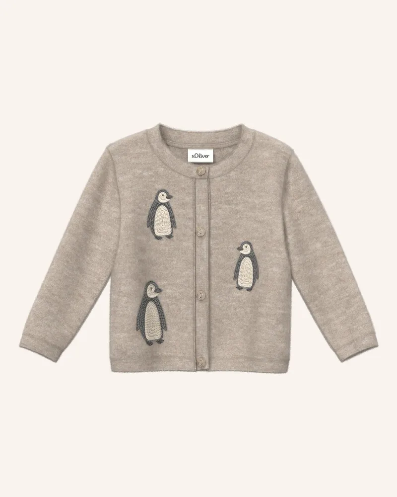 S.Oliver Strickjacke braun Braun