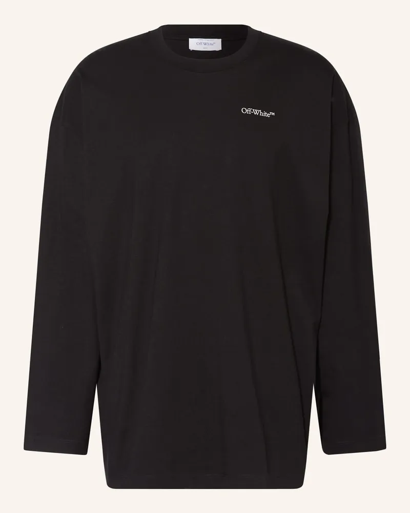 OFF-WHITE Oversized-Longsleeve VANISH ARROW Schwarz