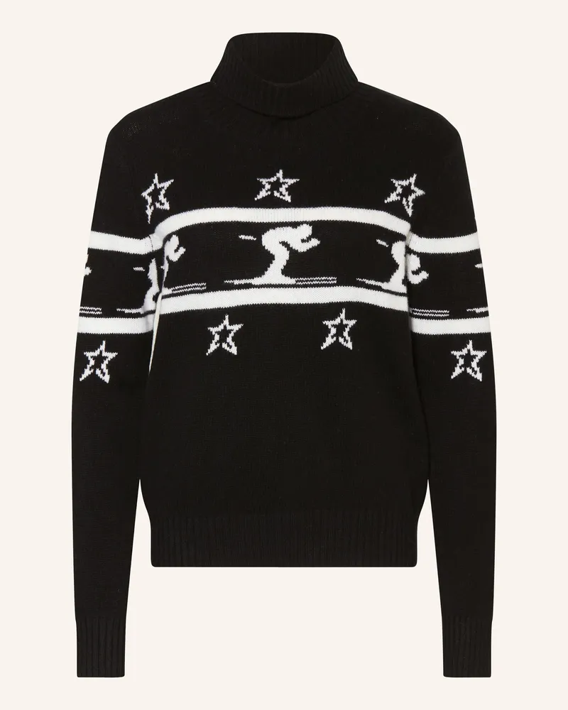 lilienfels Rollkragenpullover Schwarz