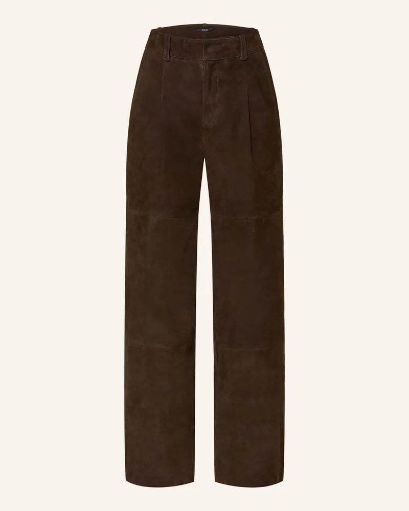 JOOP! Lederhose LORENA Dunkelbraun