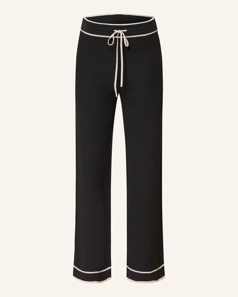 MARC AUREL Strickhose Schwarz
