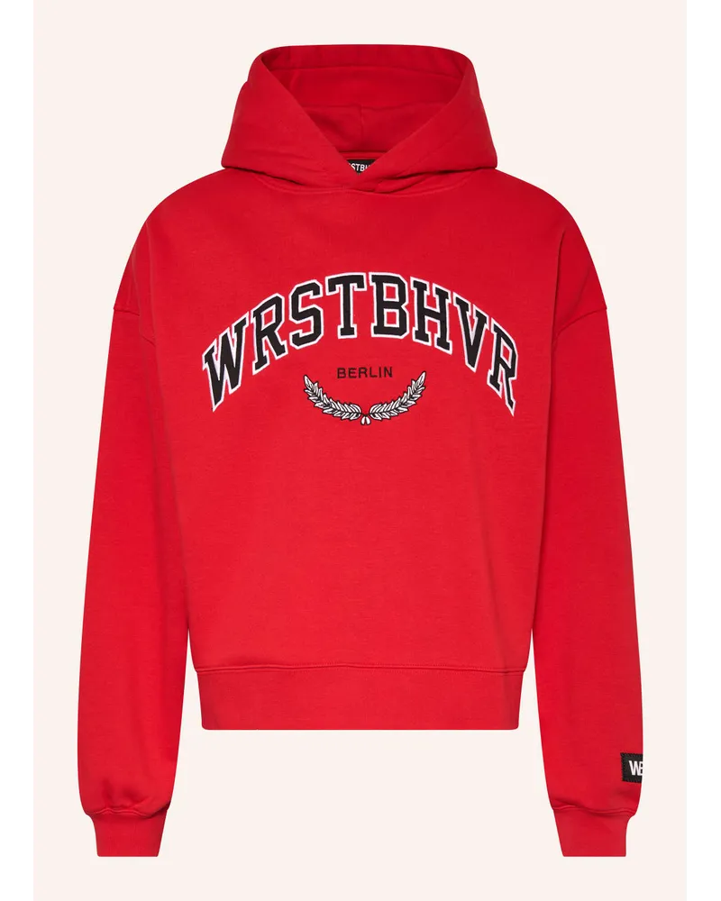 WRSTBHVR Hoodie OFFBEAT V2 Rot