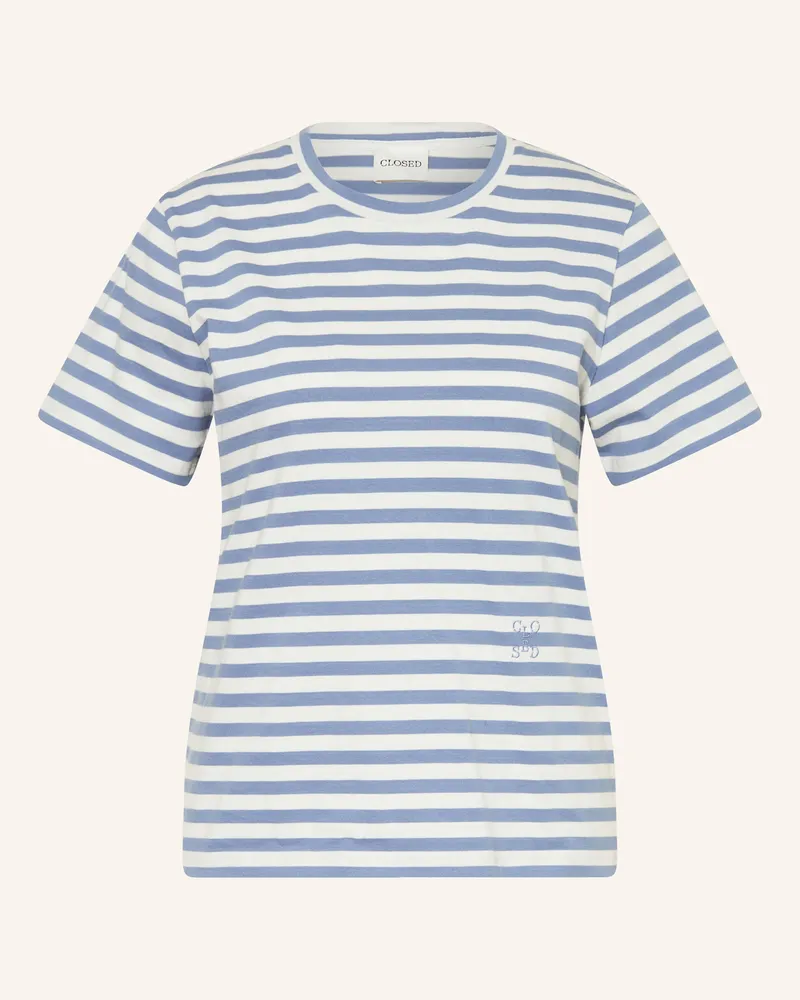 Closed T-Shirt blau Weiss