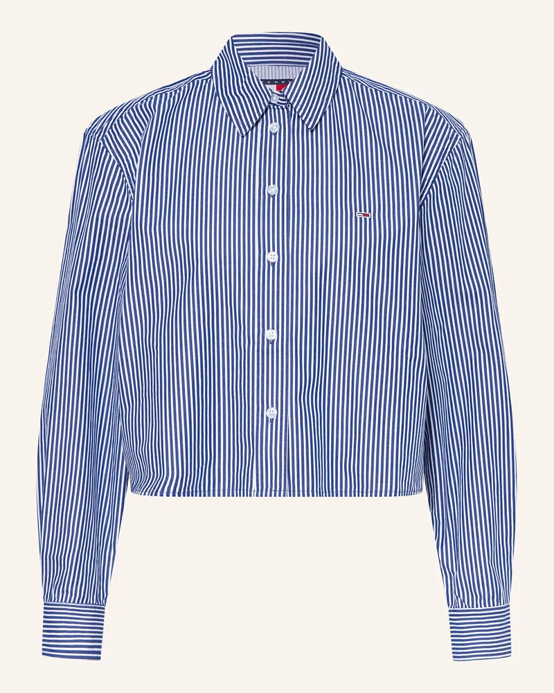 Tommy Hilfiger Hemdbluse Dunkelblau