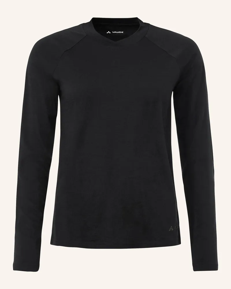 Vaude Funktionsshirt W Essential Wool Shirt schwarz Schwarz