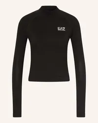 EA7 Longsleeve Schwarz