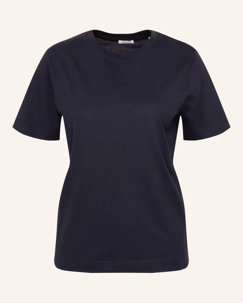 Seidensticker T-Shirt blau Dunkelblau