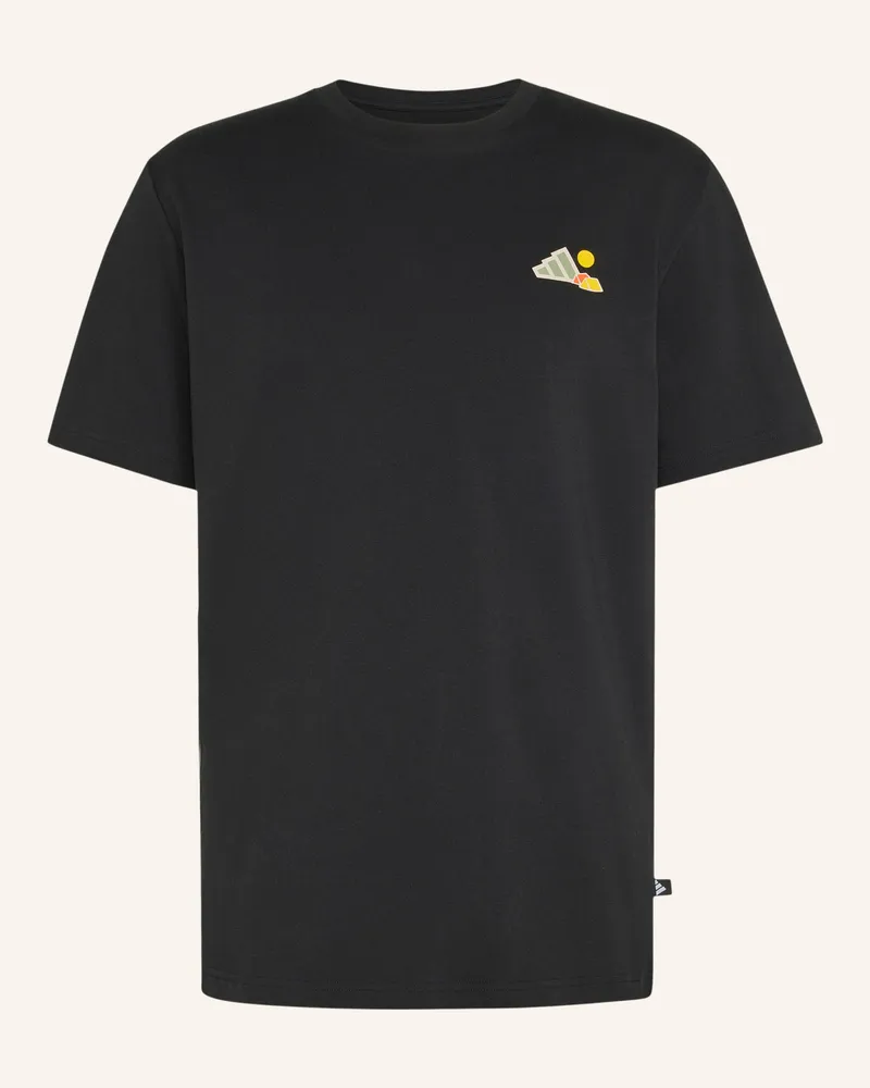 adidas T-Shirt Terrex Camper schwarz Schwarz