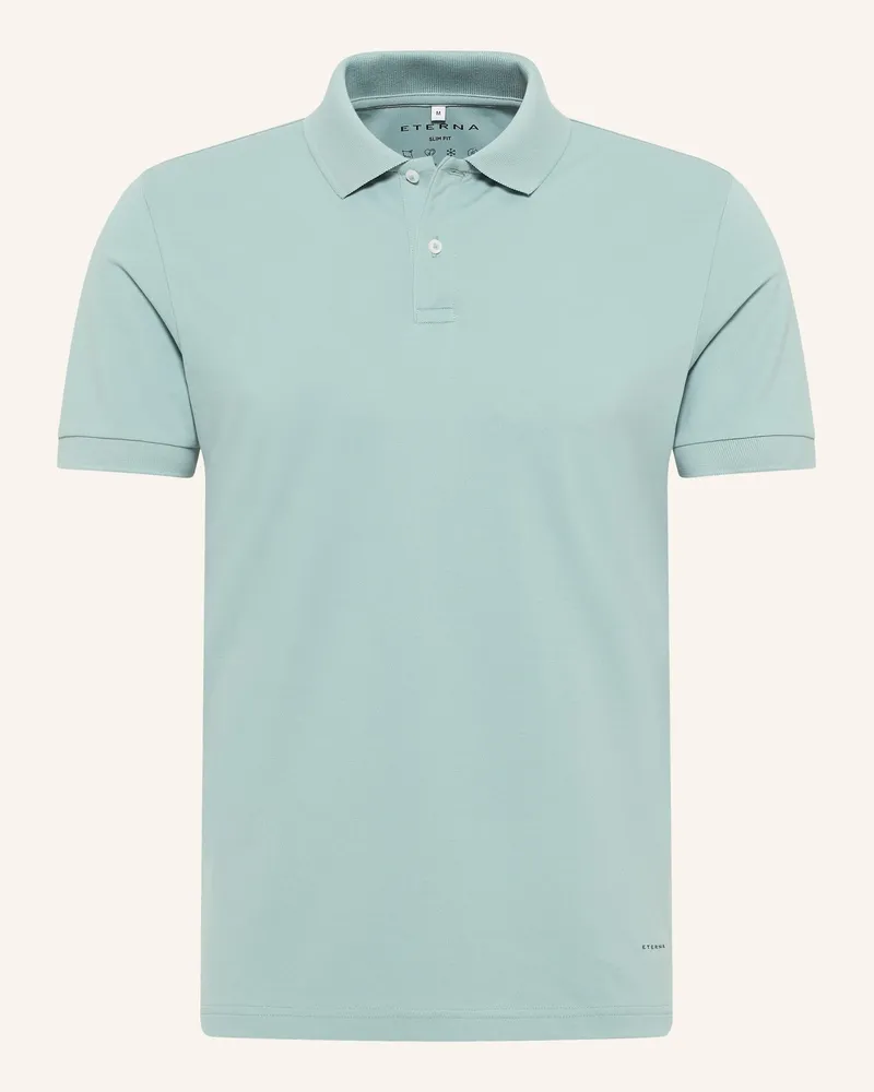 Eterna Kurzarm-Hemd SLIM FIT Grün