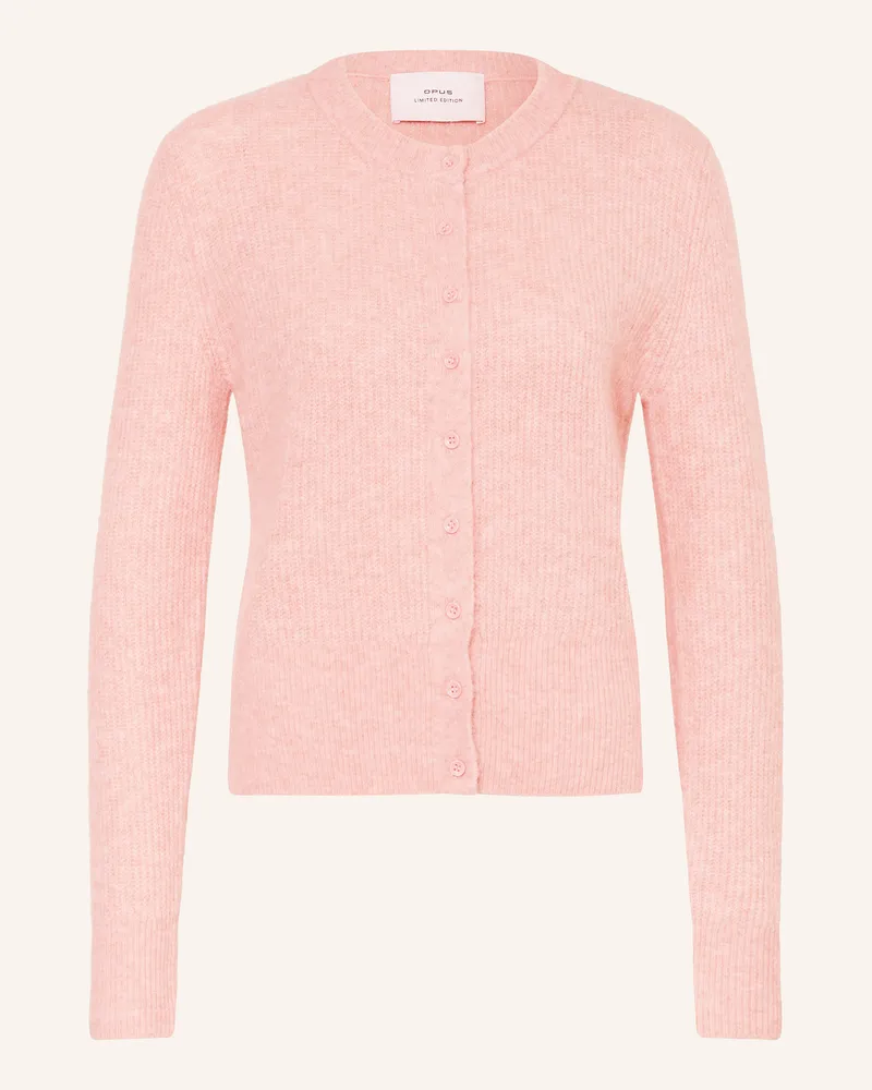 OPUS Strickjacke Dreni rosa Rosa