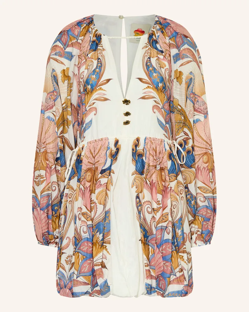 FARM Rio Kleid Sea Garden weiss Creme