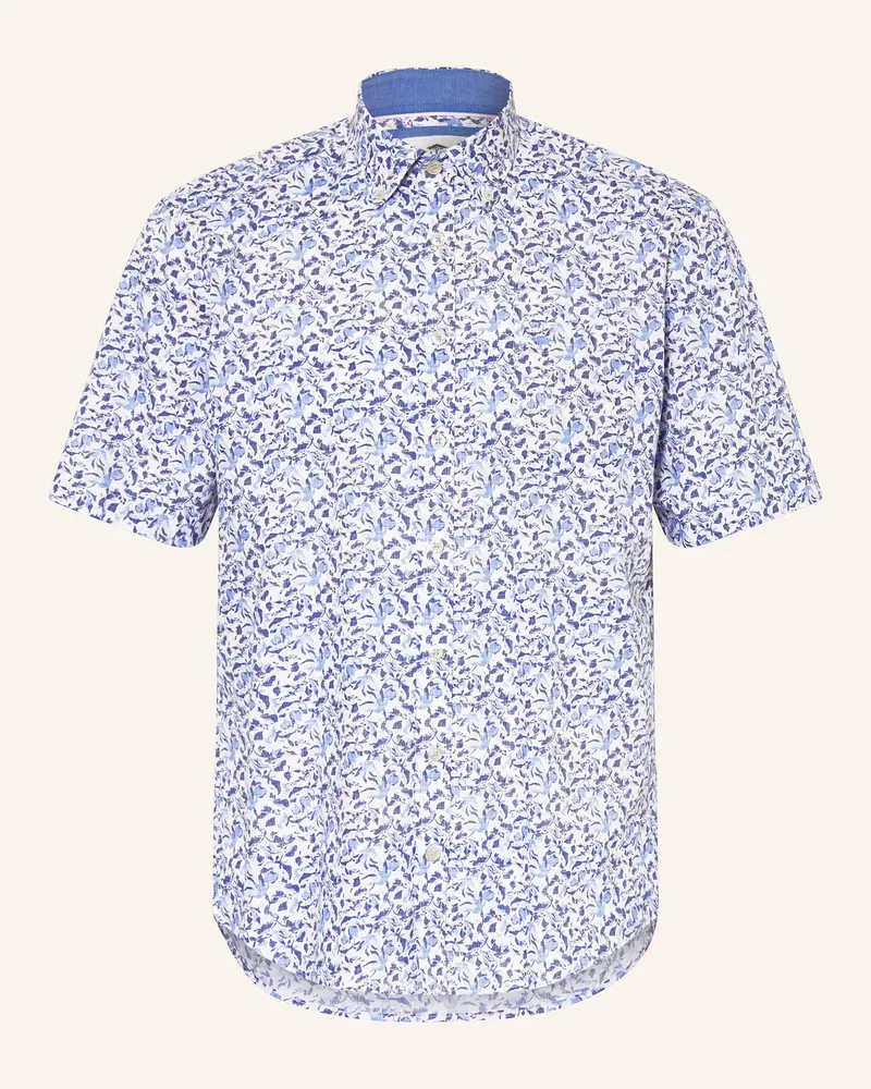 Fynch-Hatton Kurzarm-Hemd Regular Fit Weiss