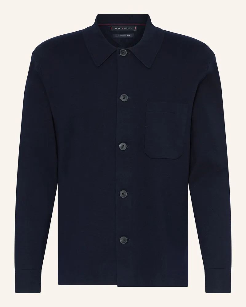 Tommy Hilfiger Strickjacke Dunkelblau