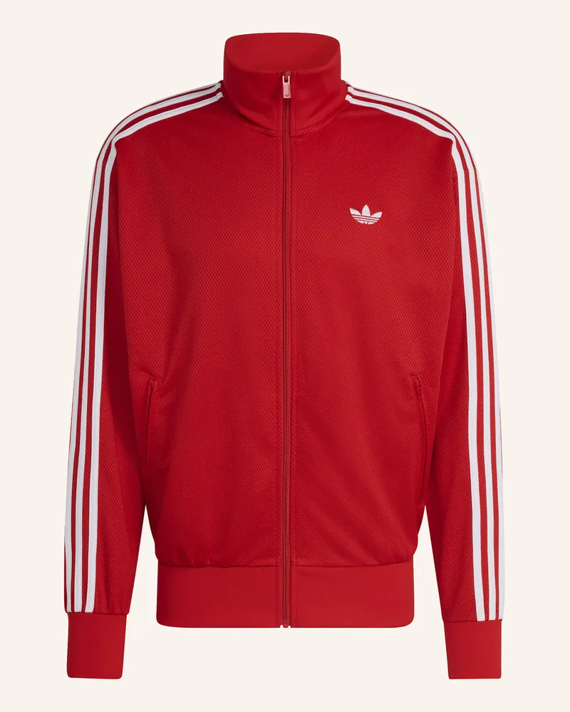 adidas FIREBIRD ADICOLOR MESH TRACK TOP Rot