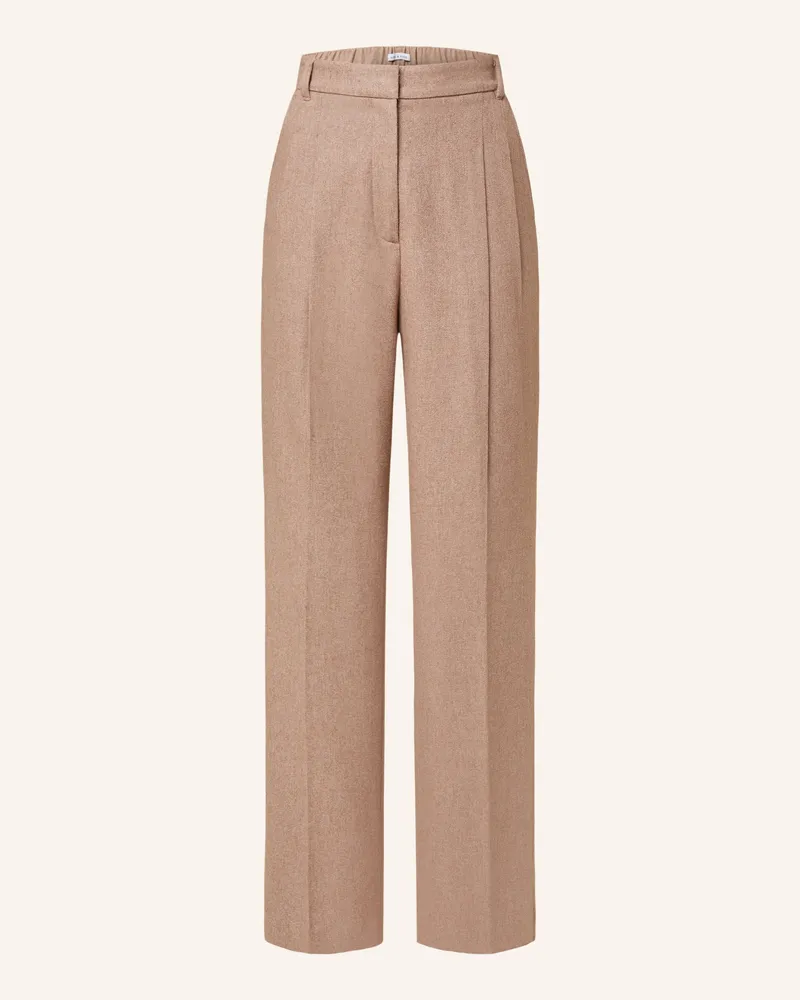 Mrs & HUGS Marlenehose Taupe