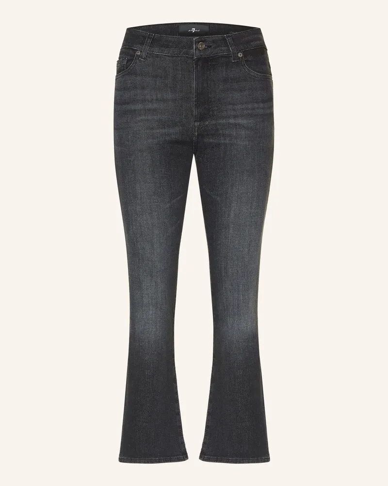 7 for all mankind Bootcut Jeans Cropped Boot schwarz 45o