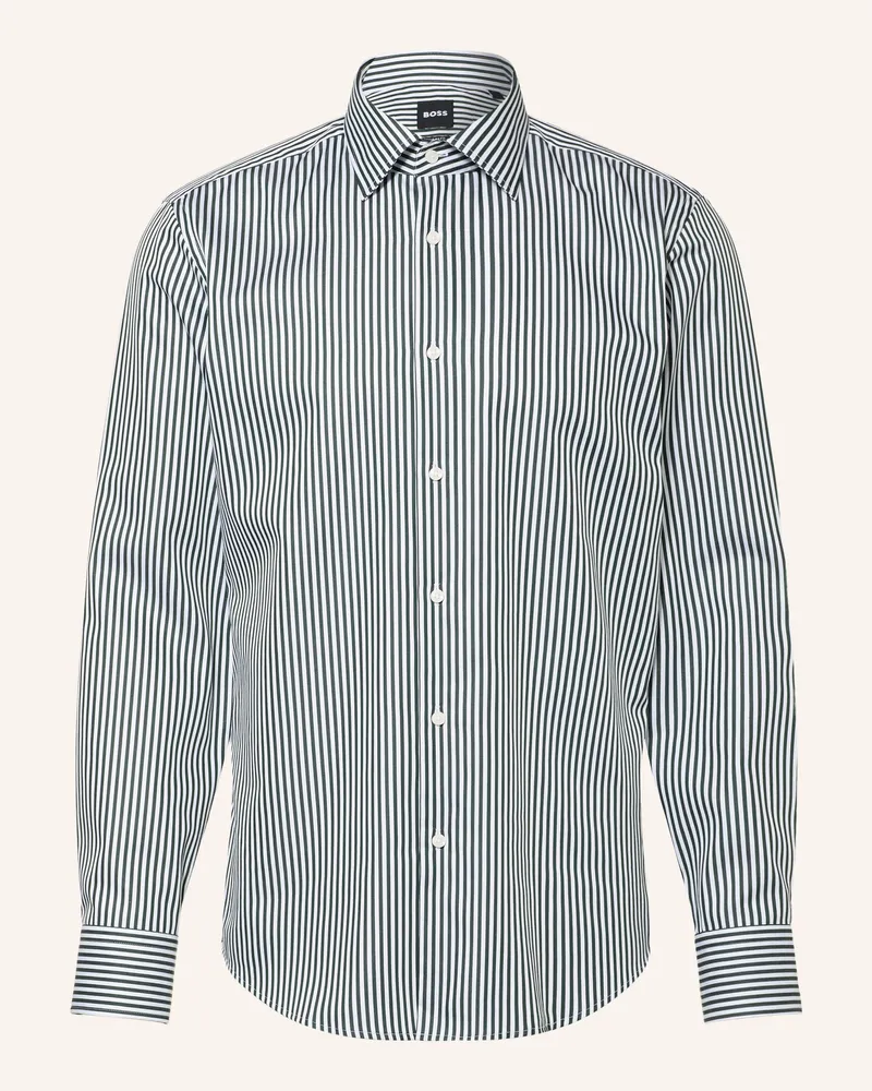 HUGO BOSS Hemd Joe Regular Fit gruen Dunkelgrün