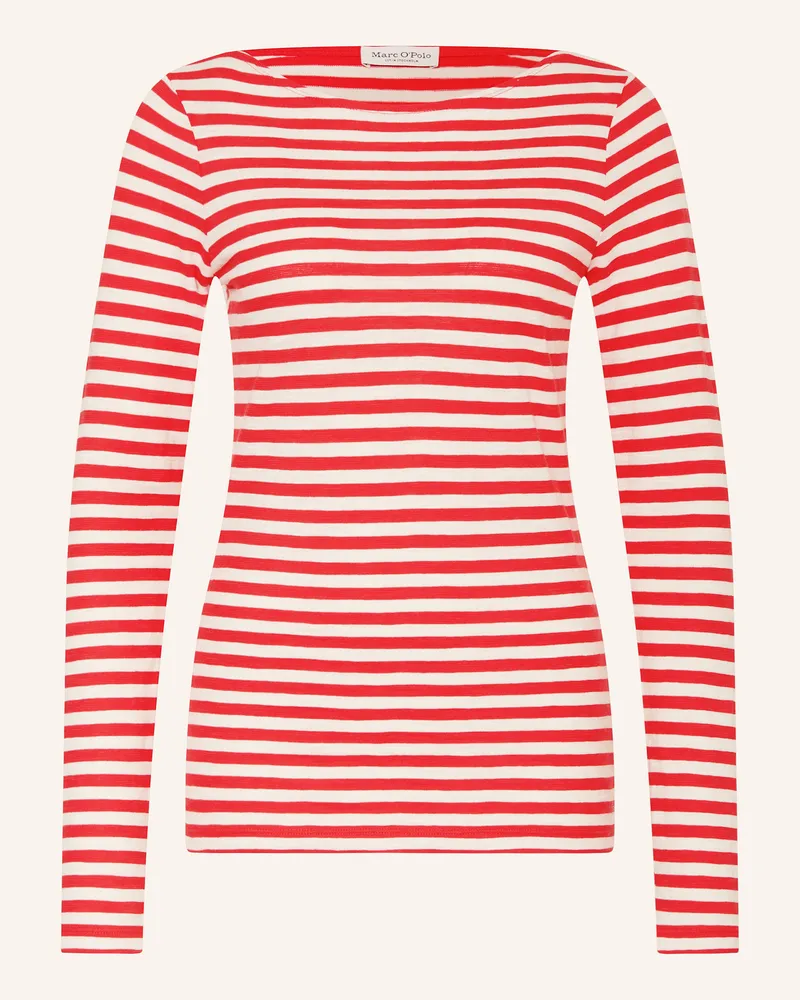 Marc O'Polo Longsleeve blau Weiss