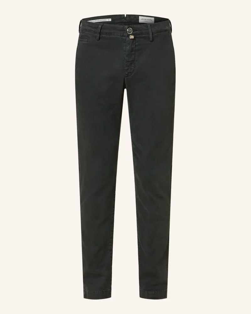 Jacob Cohën Chino Bobby Slim Fit gruen Dunkelgrün