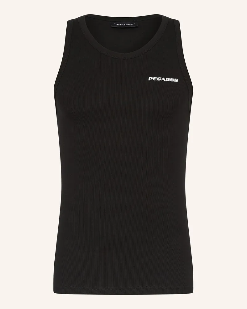 PEGADOR Tanktop schwarz Schwarz