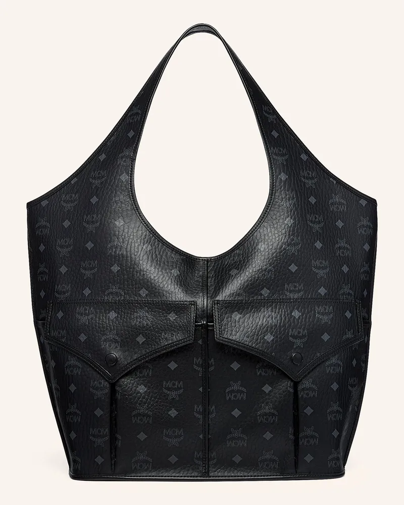 MCM Shopper Aren Vi schwarz Schwarz