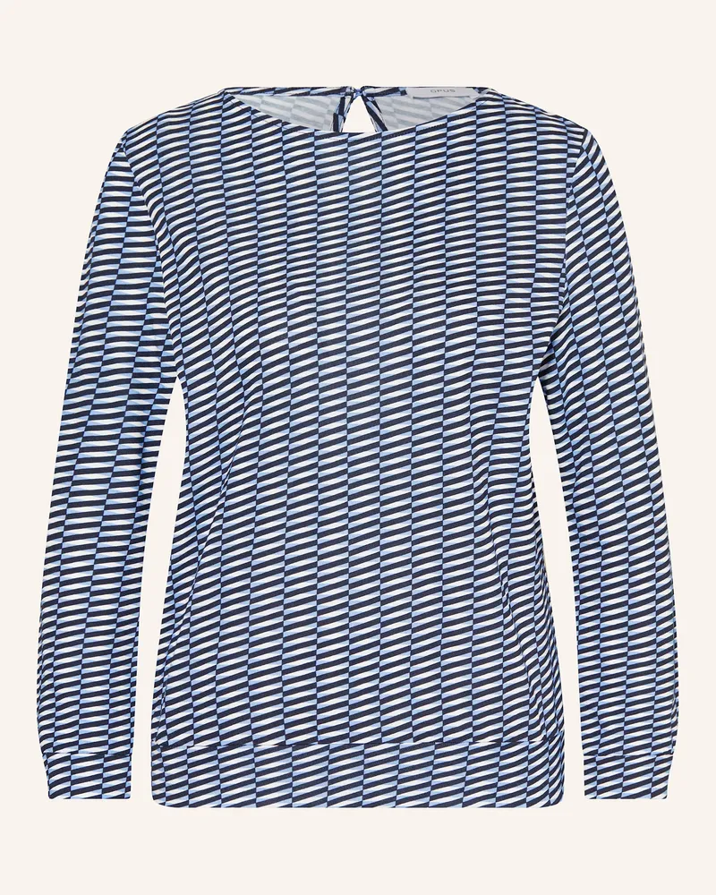 OPUS Blusenshirt SUSTA Hellblau