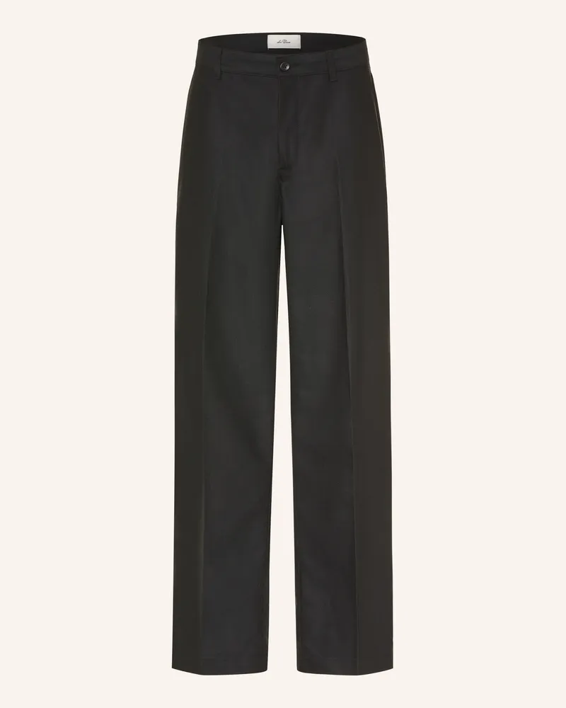 LES DEUX Chino Loose Fit schwarz Schwarz