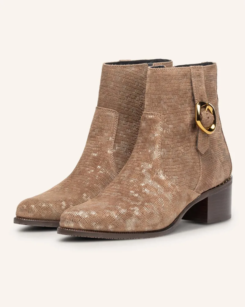 Floris van Bommel Stiefelette Evi 05 braun Hellbraun