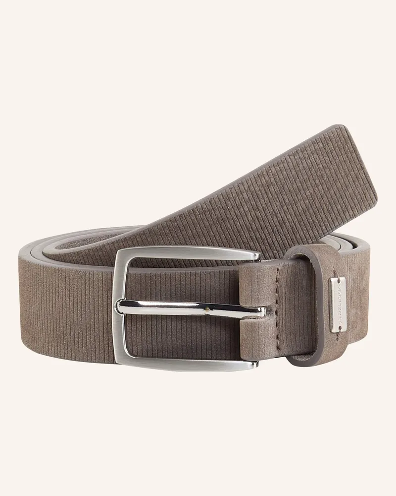 Strellson Gürtel Ledergürtel braun Braun