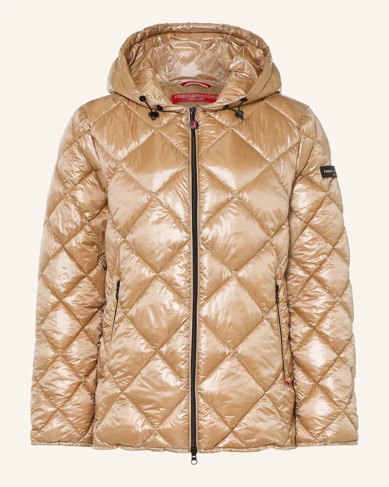 Frieda & Freddies Steppjacke Finja beige Camel