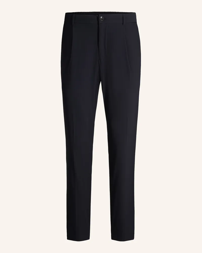 JOOP! Bundfaltenhose Regular Fit Dunkelblau