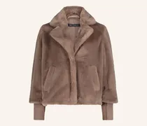 Kunstfell-Jacke