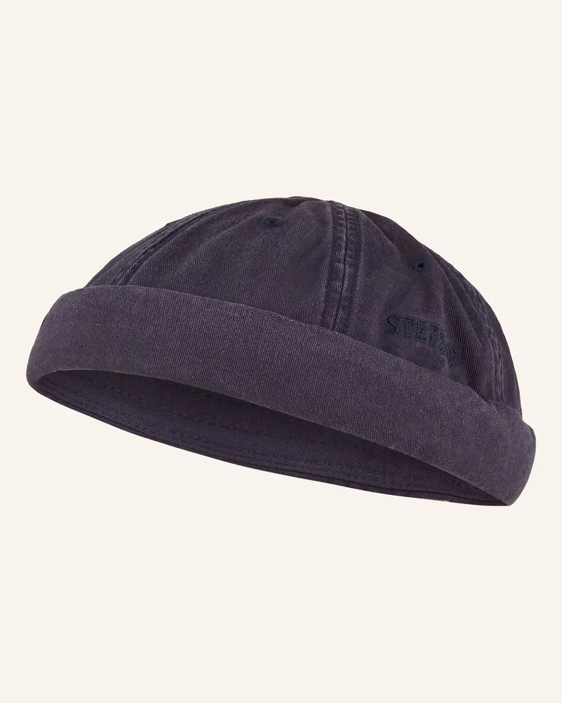 Stetson Mütze Docker blau Dunkelblau