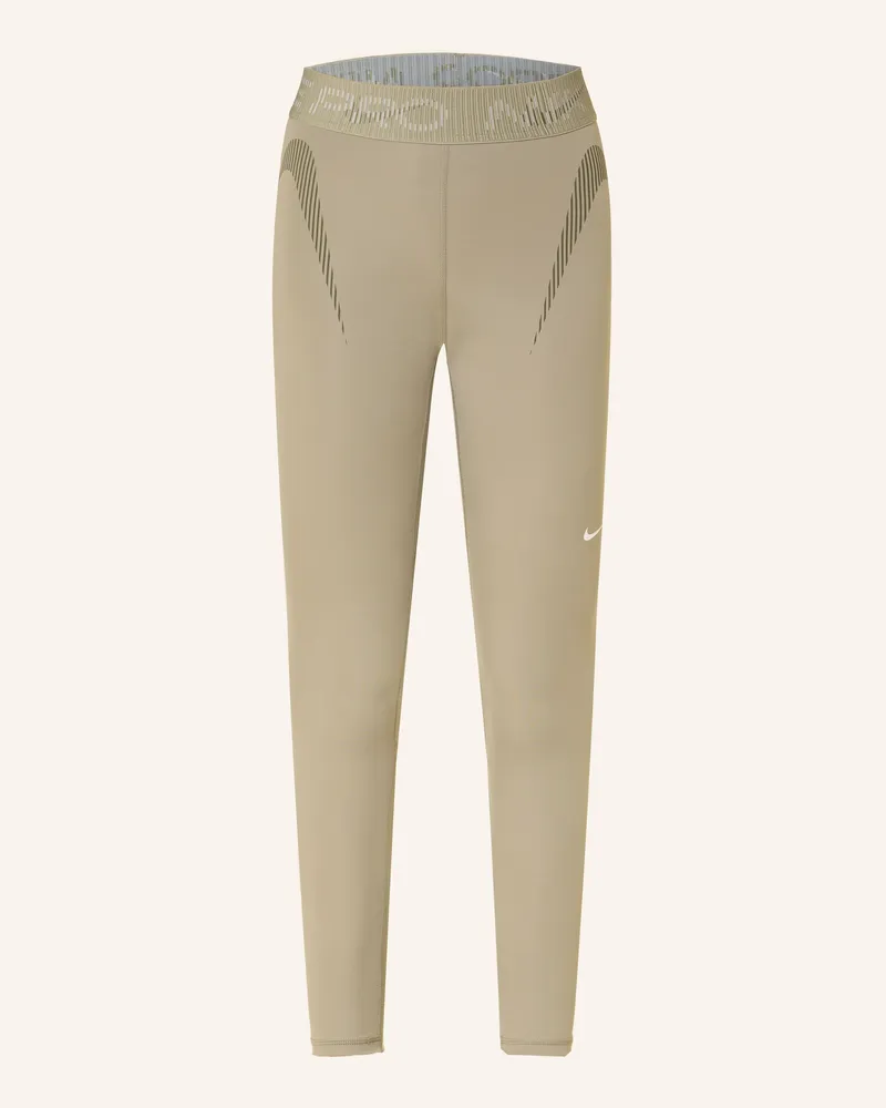 Nike Tights Hellgrün