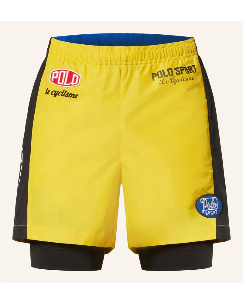 Ralph Lauren 2-in-1-Shorts Gelb